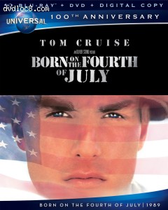 Born on the Fourth of July [Blu-ray + DVD + Digital] Cover