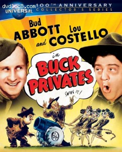 Buck Privates (Collector's Series) [Blu-ray Book + DVD] Cover