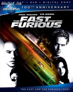 Fast and the Furious [Blu-ray + DVD + Digital Copy] (Universal's 100th Anniversary), The Cover