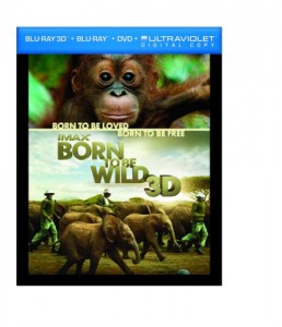 IMAX: Born to Be Wild (Blu-ray 3D / DVD / UltraViolet Digital Copy Combo Pack) Cover
