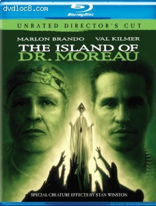 Island of Dr Moreau [Blu-ray] Cover
