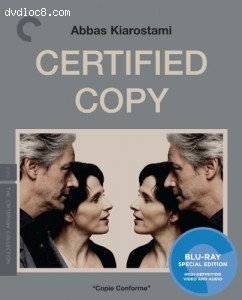 Certified Copy (The Criterion Collection) [Blu-ray] Cover