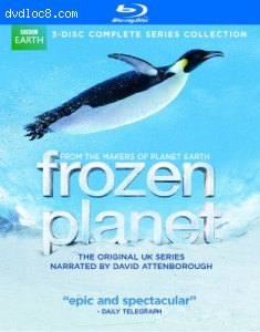Frozen Planet: The Complete Series (David Attenborough-Narrated Version) [Blu-ray] Cover