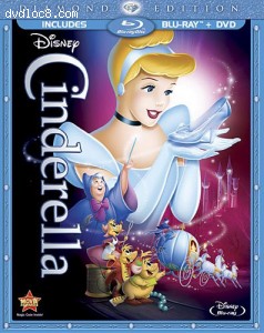 Cinderella (Two-Disc Diamond Edition Blu-ray/DVD Combo in Blu-ray Packaging) Cover