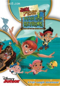 Jake &amp; the Never Land Pirates: Peter Pan Returns (Two-Disc DVD + Digital Copy Combo) Cover