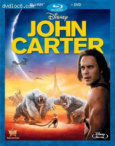 John Carter (Two-Disc Blu-ray/DVD Combo) Cover