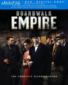 Boardwalk Empire: The Complete Second Season (Blu-ray/DVD Combo + Digital Copy) Cover