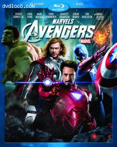 Marvel's The Avengers (Two-Disc Blu-ray/DVD Combo in Blu-ray Packaging) Cover