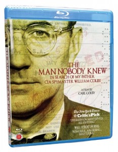 Man Nobody Knew: In Search of My Father, CIA Spymaster William Colby [Blu-ray], The Cover