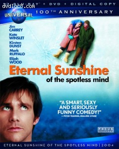 Eternal Sunshine of the Spotless Mind [Blu-ray + DVD + Digital Copy] (Universal's 100th Anniversary) Cover
