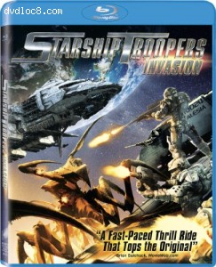 Starship Troopers: Invasion [Blu-ray] Cover