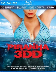 Cover Image for 'Piranha 3DD (Three-Disc Combo: Blu-ray 3D / Blu-ray / DVD + Digital Copy)'