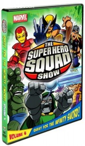Super Hero Squad Show: Quest For The Infinity Sword Volume Four, The Cover