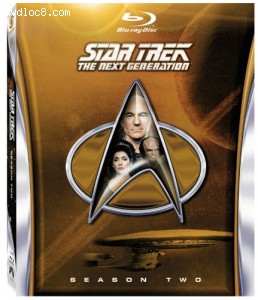 Star Trek: The Next Generation - Season Two [Blu-ray] Cover
