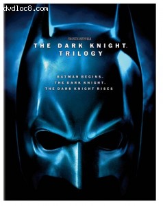 Dark Knight Trilogy, The (Batman Begins / The Dark Knight / The Dark Knight Rises) [Blu-ray] Cover