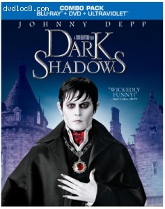 Dark Shadows (Blu-ray + DVD + Ultraviolet Digital Copy Combo Pack) Cover