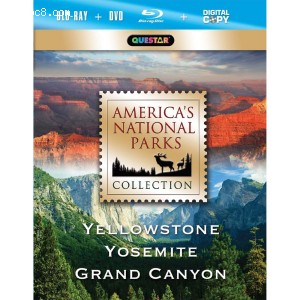 America's National Park Collection - Yellowstone, Yosemite, Grand Canyon   [Blu-ray] Cover