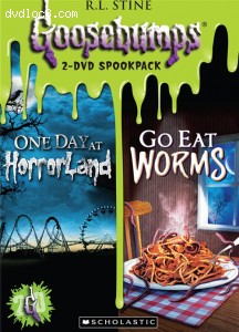 Goosebumps: One Day at Horrorland / Go Eat Worms Cover