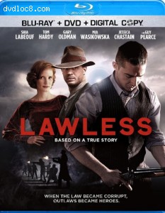 Cover Image for 'Lawless [Blu-ray/DVD/Digital Copy]'