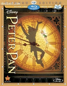 Peter Pan (Three-Disc Diamond Edition: Blu-ray/DVD + Digital Copy) Cover
