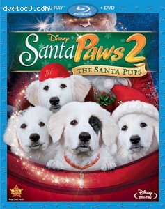 Santa Paws 2: The Santa Pups [Blu-ray + DVD Combo] Cover