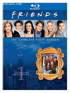 Friends: The Complete First Season [Blu-ray] Cover