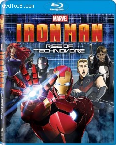 Iron Man: Rise of Technovore [Blu-ray] Cover