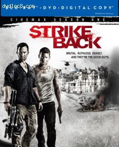 Strike Back: The Complete First Season (Cinemax) (Blu-ray/DVD Combo + Digital Copy) Cover
