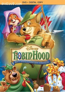 Robin Hood-40th Anniversary Edition (DVD + Digital Copy) Cover