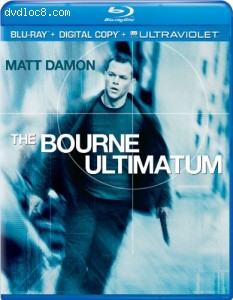 The Bourne Ultimatum (Blu-ray + Digital Copy + UltraViolet) Cover