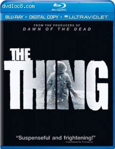 The Thing (2011) (Blu-ray + Digital Copy + UltraViolet) Cover
