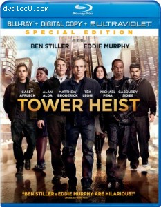 Tower Heist (Blu-ray + Digital Copy + UltraViolet) Cover