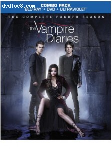 The Vampire Diaries: The Complete Fourth Season [Blu-ray] Cover
