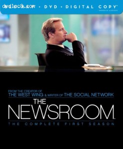 The Newsroom: The Complete First Season (Blu-ray/DVD Combo + Digital Copy) Cover