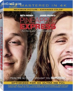 Pineapple Express (Mastered in 4K) (Single-Disc Blu-ray + Ultra Violet Digital Copy) Cover