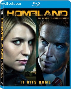 Homeland: The Complete Second Season [Blu-ray] Cover