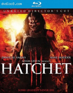 Hatchet 3: Unrated Director's Cut [Blu-ray] Cover
