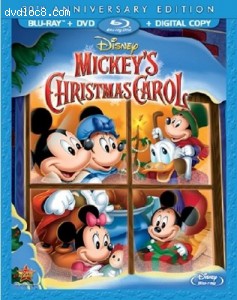 Mickey's Christmas Carol 30th Anniversary - Special Edition (Blu-ray/DVD + Digital Copy) Cover