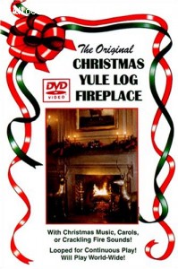 Original Christmas Yule Log Fireplace, The Cover
