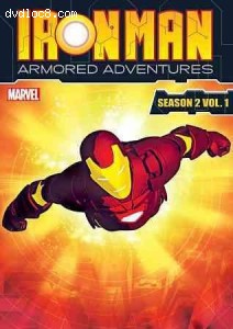 IRON MAN:ARMORED ADVENTURES Season 2 Vol. 1 Cover