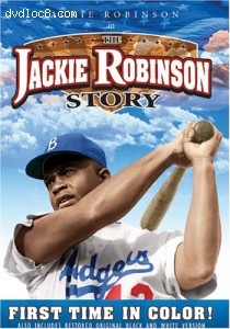 The Jackie Robinson Story (Colorized / Black and White) Cover