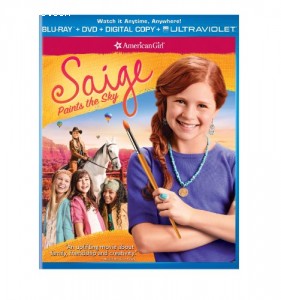 An American Girl: Saige Paints the Sky (Blu-ray + DVD + Digital Copy + UltraViolet) Cover