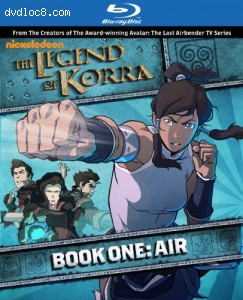The Legend of Korra - Book One: Air [Blu-ray] Cover