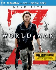 World War Z (Blu-ray + DVD + Digital Copy) Cover