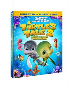 Turtle's Tale 2, A: Sammy's Escape From Paradise 3D (Blu-ray 3D + Blu-ray + DVD) Cover