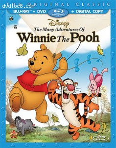 The Many Adventures of Winnie the Pooh (Blu-ray / DVD + Digital Copy) Cover