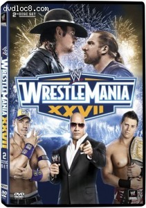WWE: WrestleMania XXVII Cover
