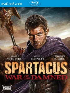 Spartacus: War of the Damned - The Complete Third Season [Blu-ray] Cover
