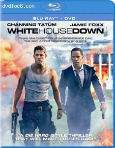 White House Down (Two Disc Combo: Blu-ray / DVD + UltraViolet Digital Copy) Cover