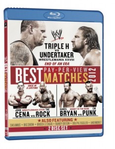 WWE: Best Pay-Per-View Matches of 2012 [Blu-ray] Cover